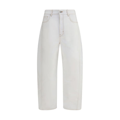 Givenchy White Cotton Jeans Denim