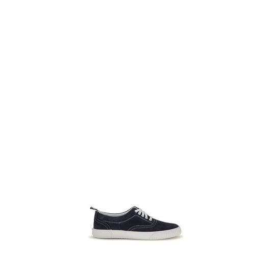 Thom Browne Blue Calf Leather Bos Taurus Low Top Sneakers