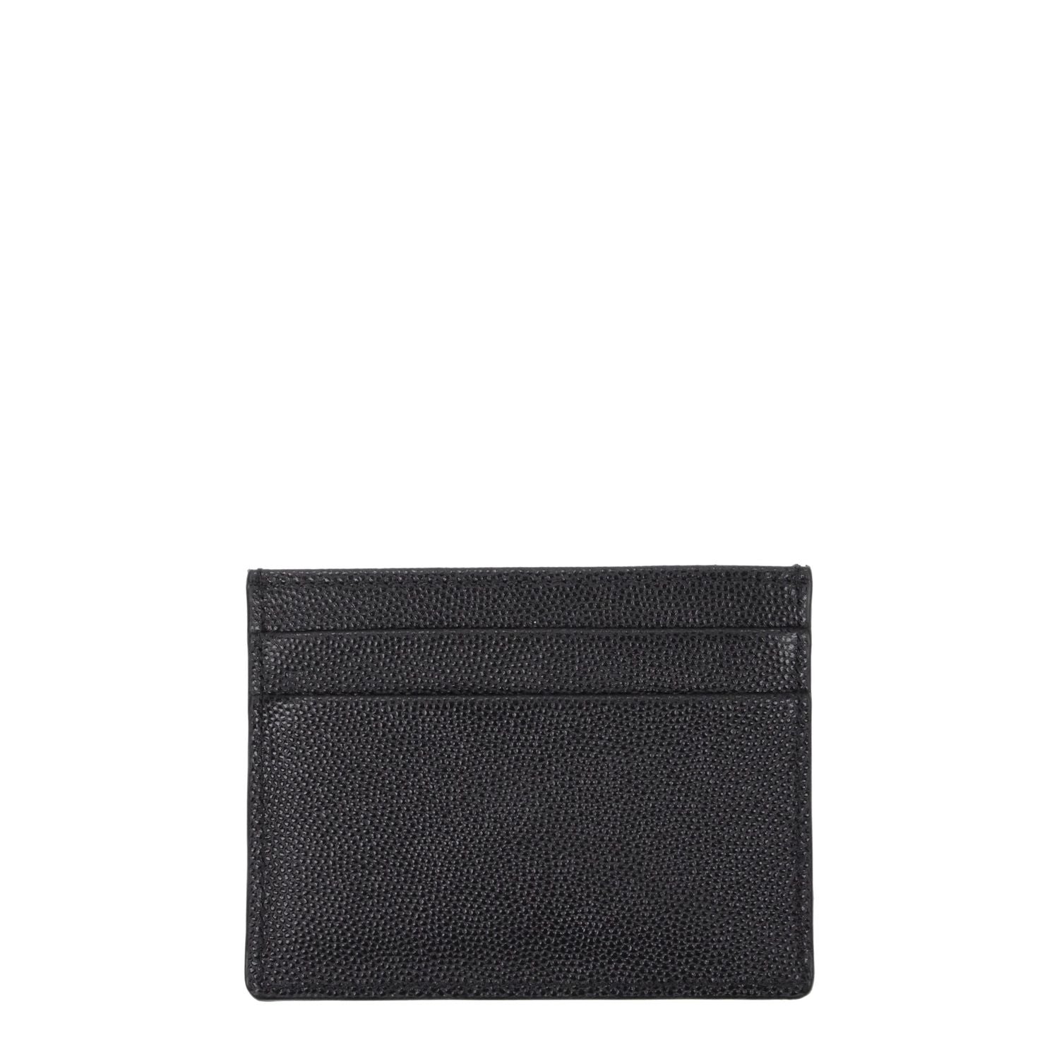 Palm Angels Black Leather Cardholder