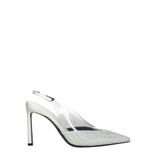 Sergio Rossi Green Satin High Heel Pumps SE-8547355984137-EU36/US6