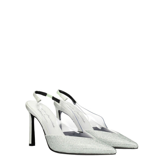 Sergio Rossi Green Satin High Heel Pumps SE-8547355984137-EU36/US6