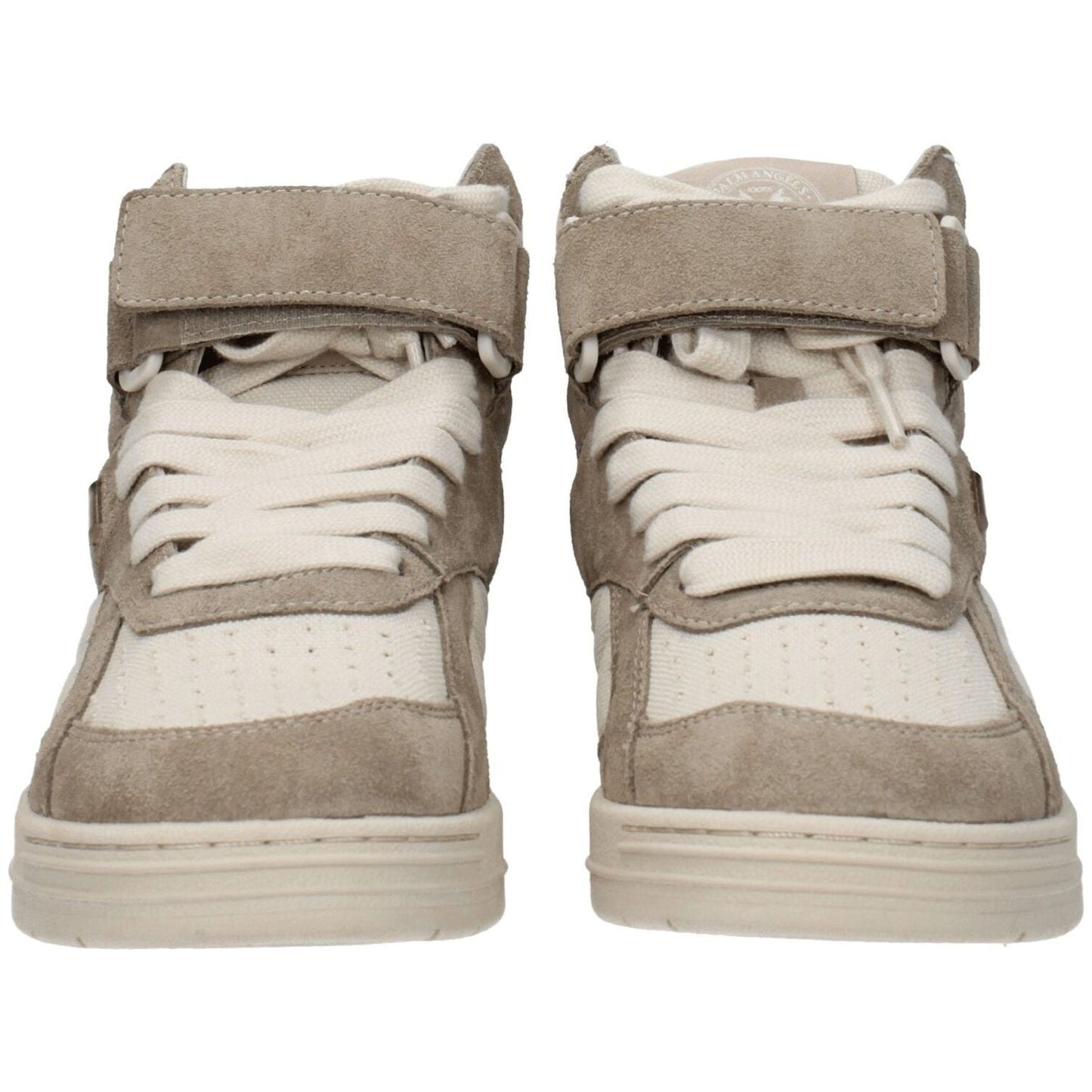 Palm Angels Beige Leather High Tops PA-8547463332105-EU36/US6