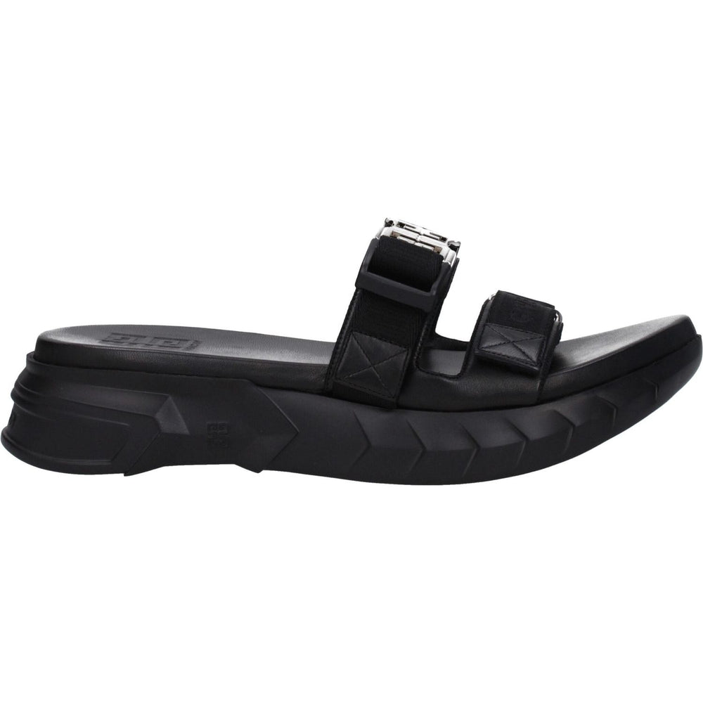 Givenchy Black Fabric Slippers Sandals GI-8580301783305-EU40/US7