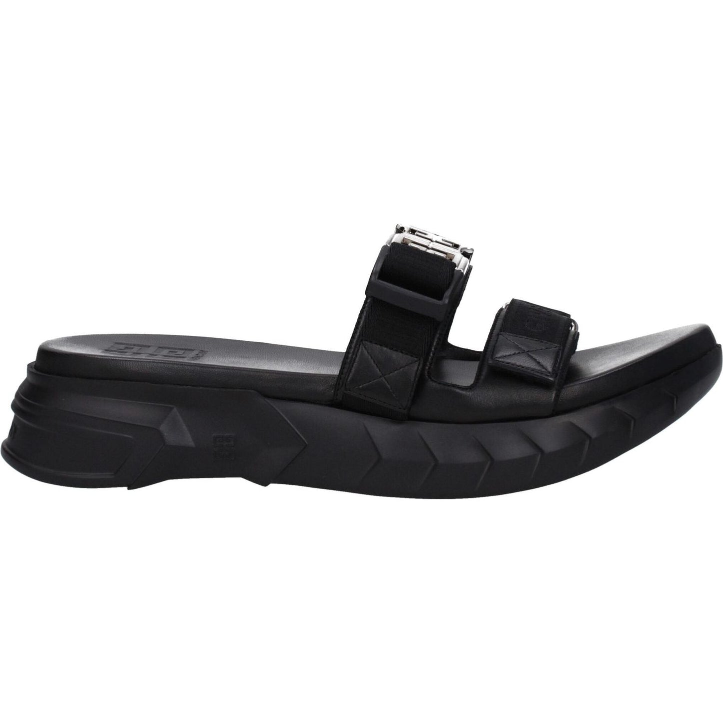 Givenchy Black Fabric Slippers Sandals GI-8580301783305-EU40/US7
