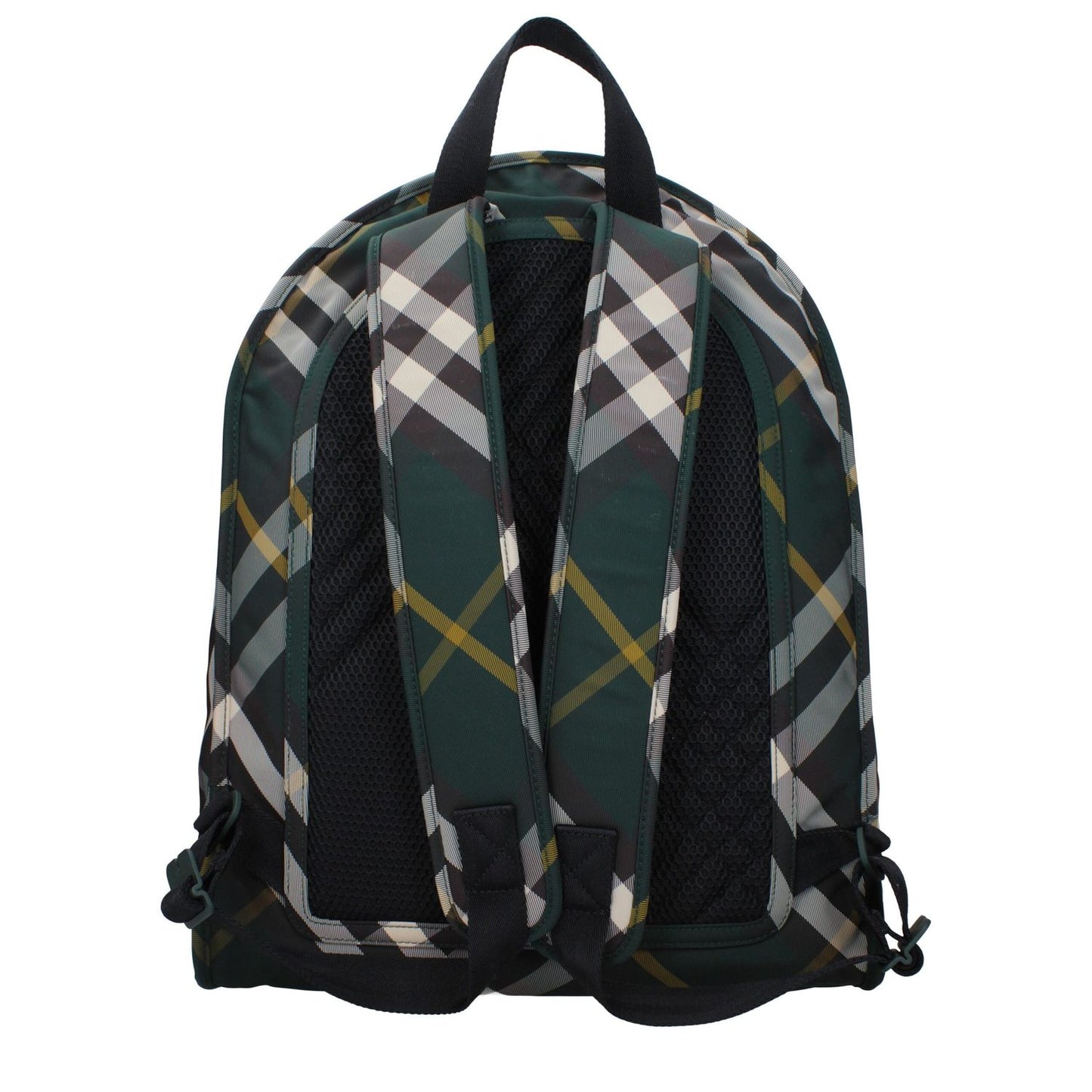 Burberry Green Fabric Large Backpack