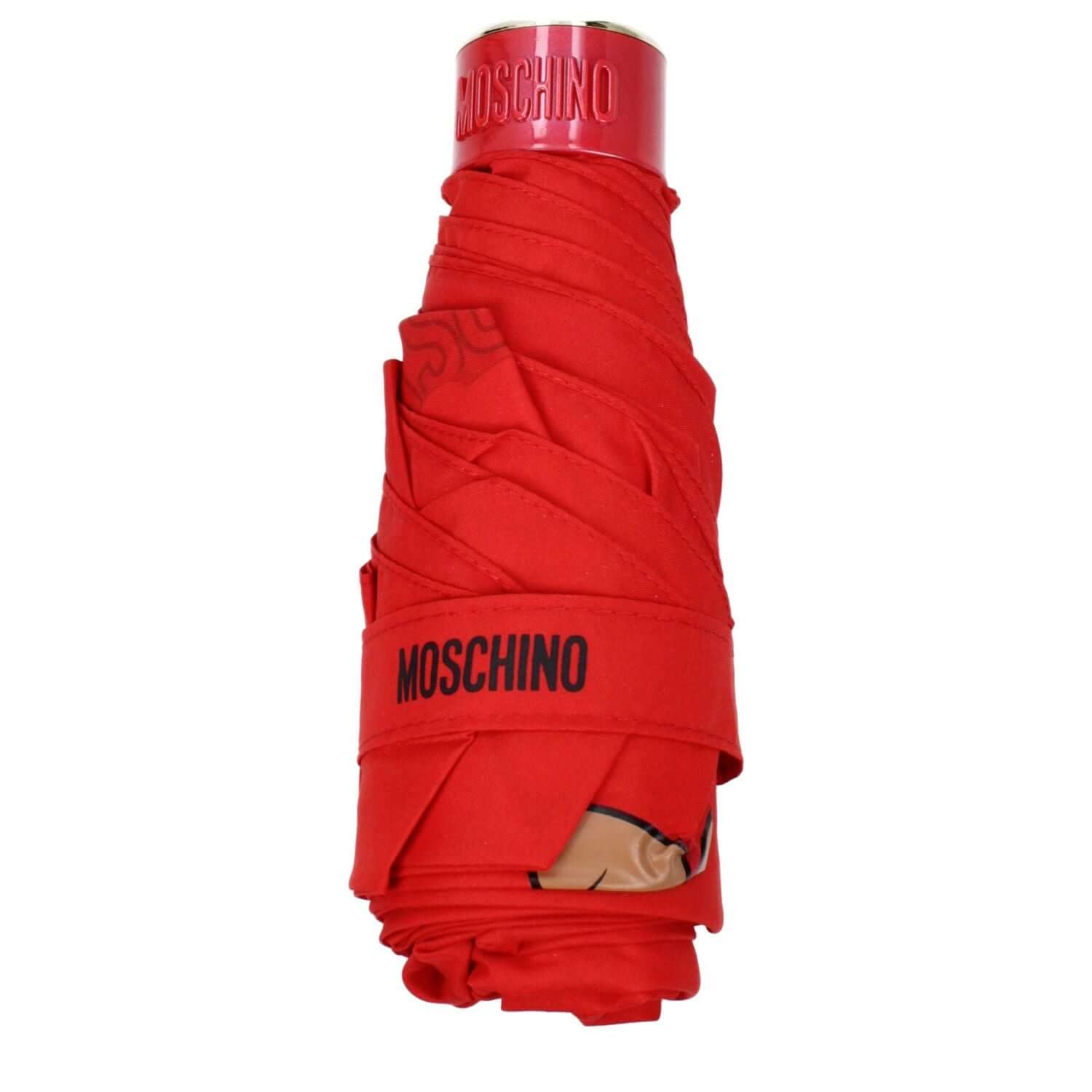 Moschino Red Polyester Umbrella