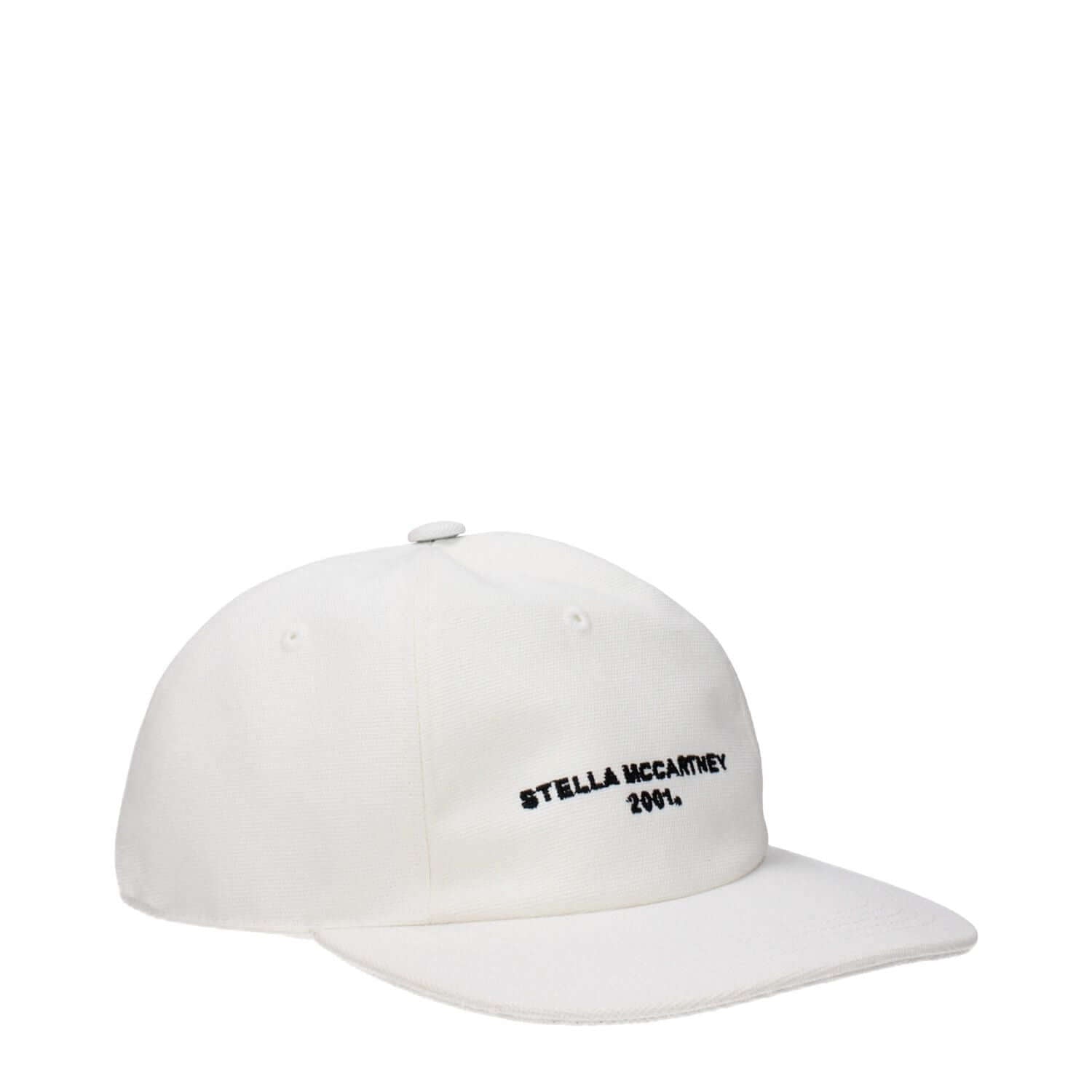 Stella McCartney White Cotton Cap (Baseball Hat)