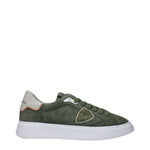 Philippe Model Green Leather Low Tops PH-15084762464521-EU41/US8