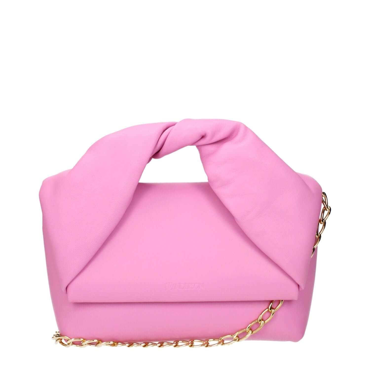 Jw Anderson Pink Leather Handbag