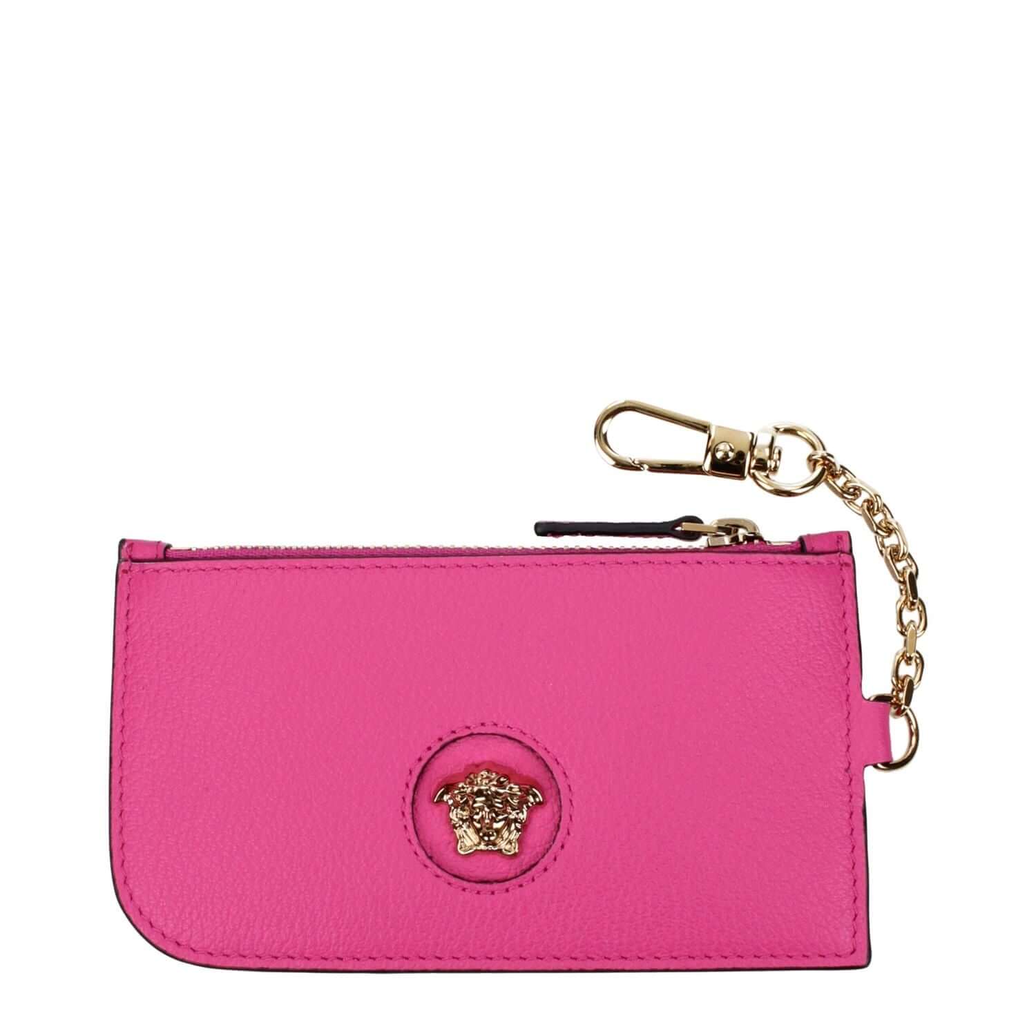 Versace Pink Leather Wallet