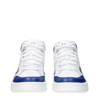 Celine White Leather Athletic Sneakers with front, side, and back logo details