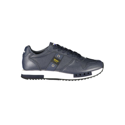 Blauer Blue Polyurethane Men's Sneaker