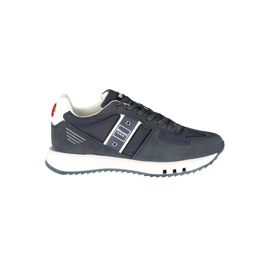 Blauer Blue Leather Men Sneaker