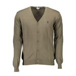 U.S. POLO ASSN. Green Cotton Sweater US-9216-XXL