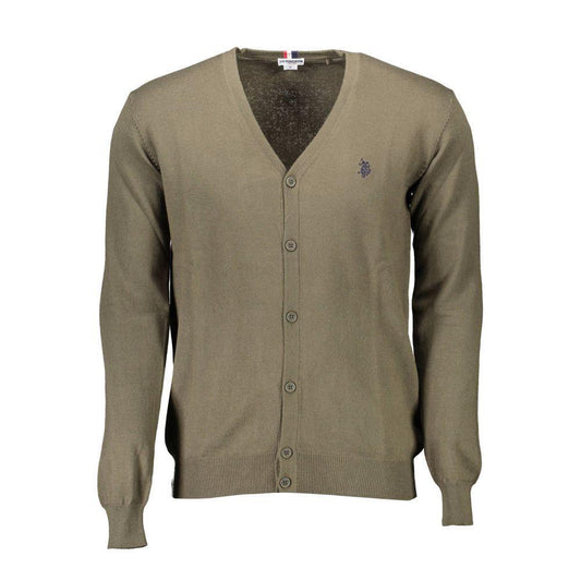 U.S. POLO ASSN. Green Cotton Sweater US-9216-XXL