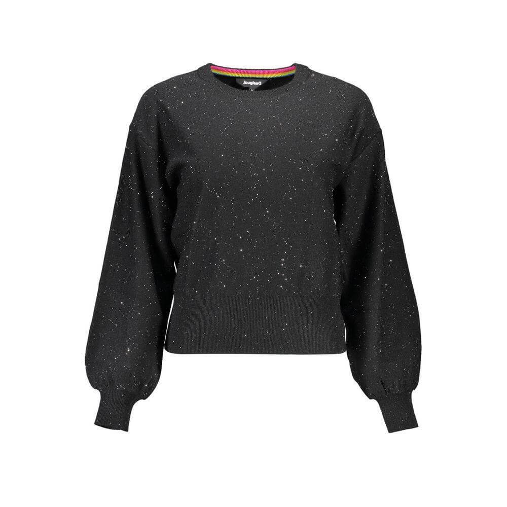 Desigual Black Polyester Sweater