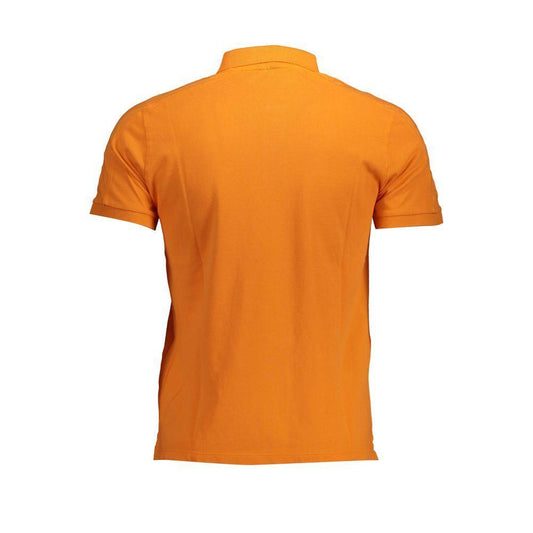 North Sails Orange Cotton Polo Shirt NO-12573-M