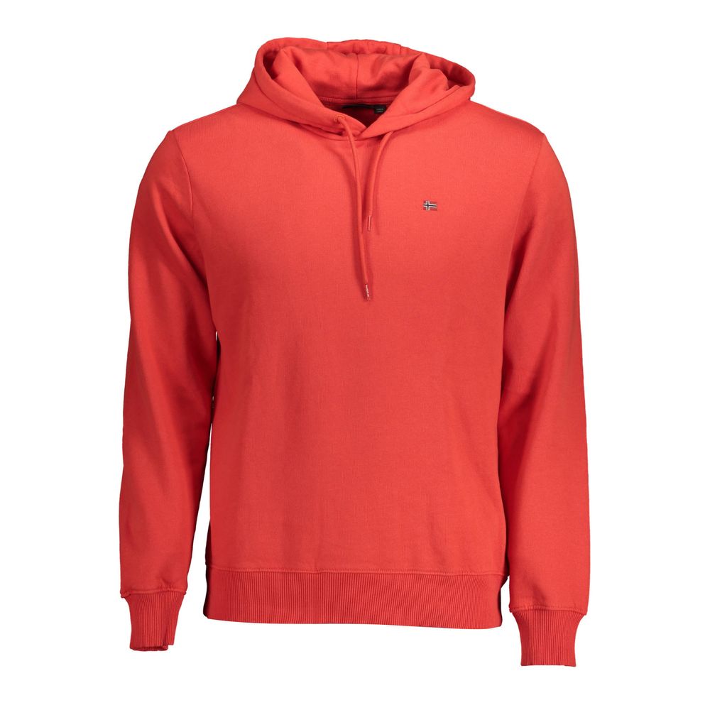 Napapijri Rosso Cotton Men's Sweatshirt