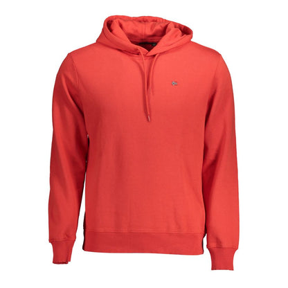 Napapijri Rosso Cotton Men's Sweatshirt