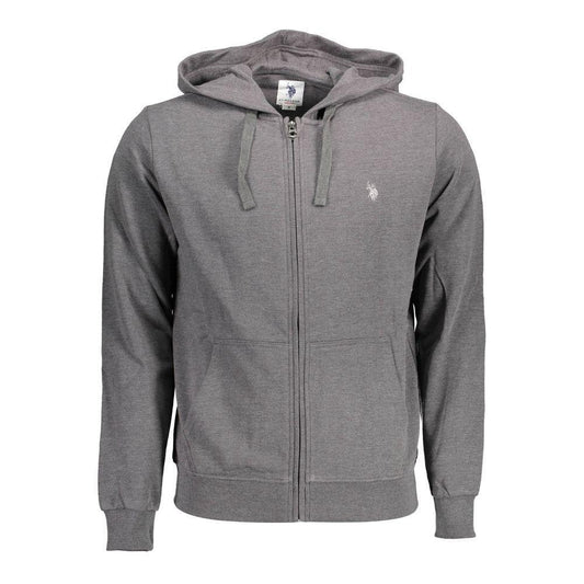 U.S. POLO ASSN. Gray Cotton Sweater US-16908-XL