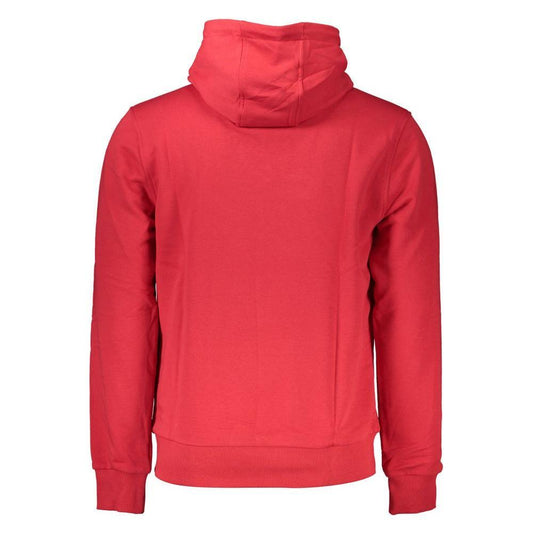 Cavalli Class Red Cotton Men Sweater