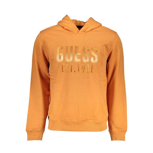 Guess Jeans Orange Cotton Sweater GU-27855-S