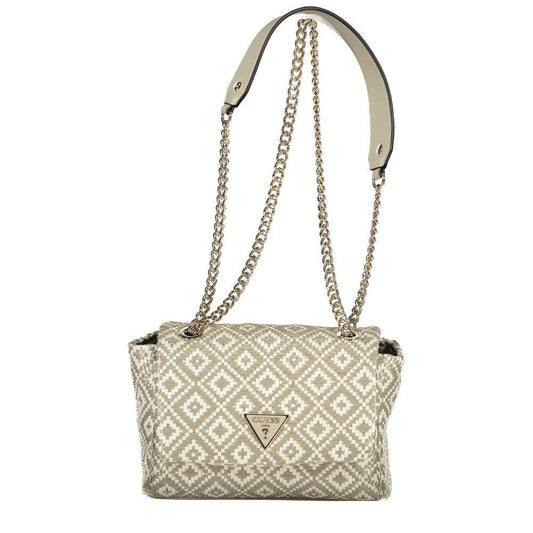 Guess Jeans Gray Polyethylene Handbag GU-30682
