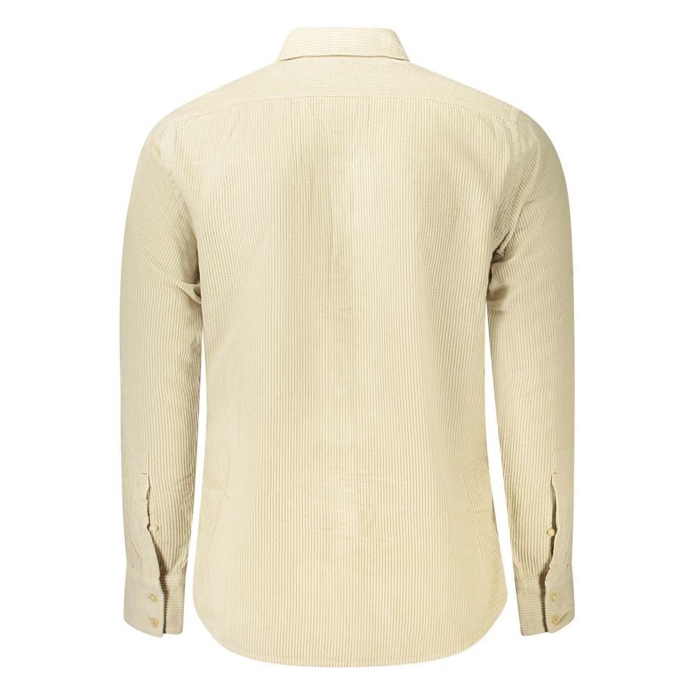 Hugo Boss Beige Cotton Shirt BO-34579-S