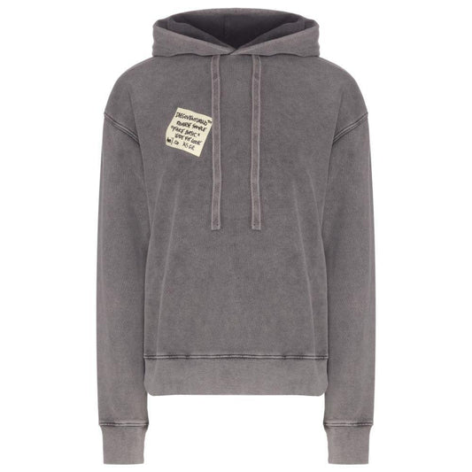 Diego Venturino Gray Cotton Sweater