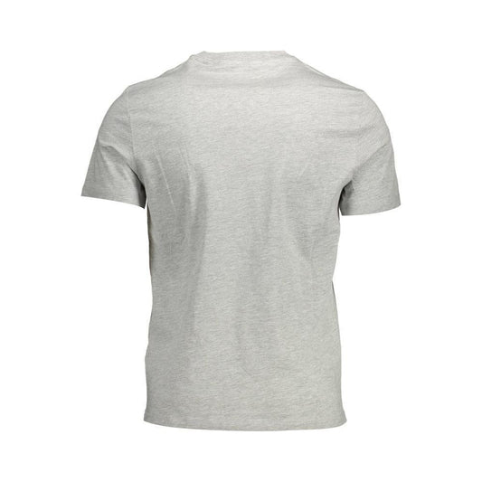 Guess Jeans Gray Cotton Men T-Shirt GU-38210-XXL
