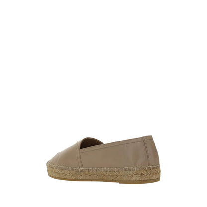 Saint Laurent Brown Lamb Ovis Aries Aries Espadrilles