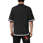 Dolce & Gabbana Black Polka Dot Short Sleeves Collared Polo T-shirt