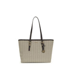Michael Kors Quinn large jacquard logo Tote Bag