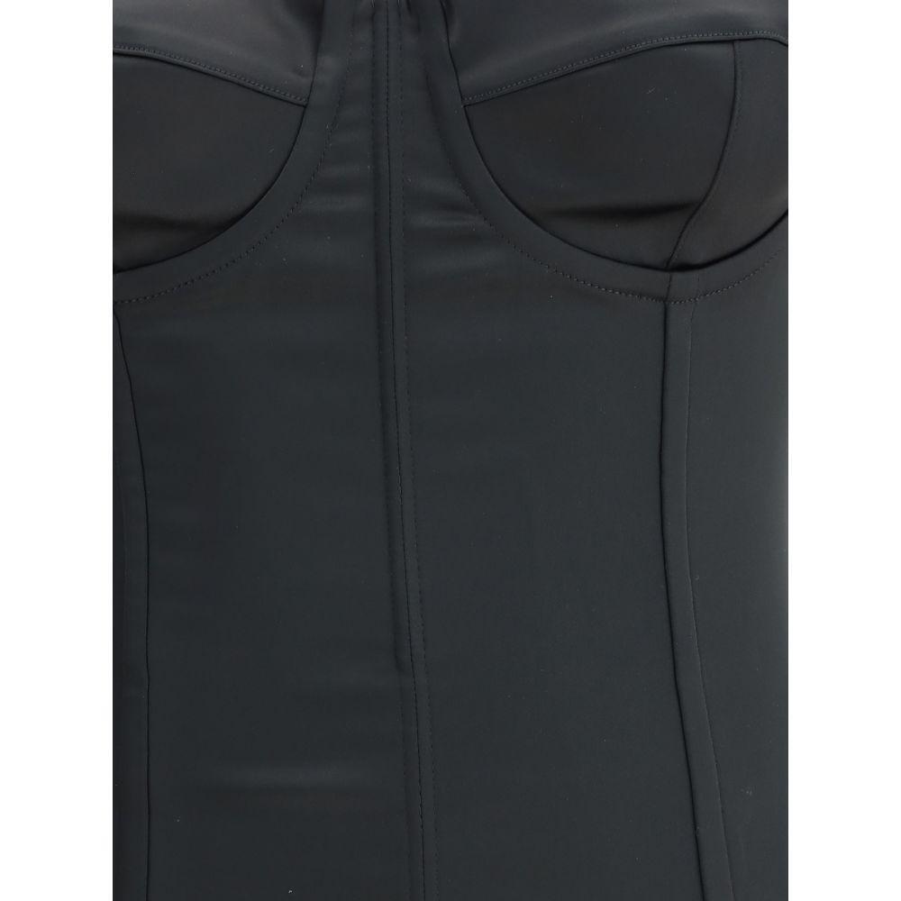 Front view with bag zipped and handles upright.