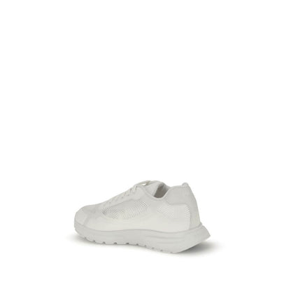 Prada White Rubber Athletic Sneakers