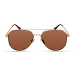 Kenneth Cole Gold Metal Sunglasses