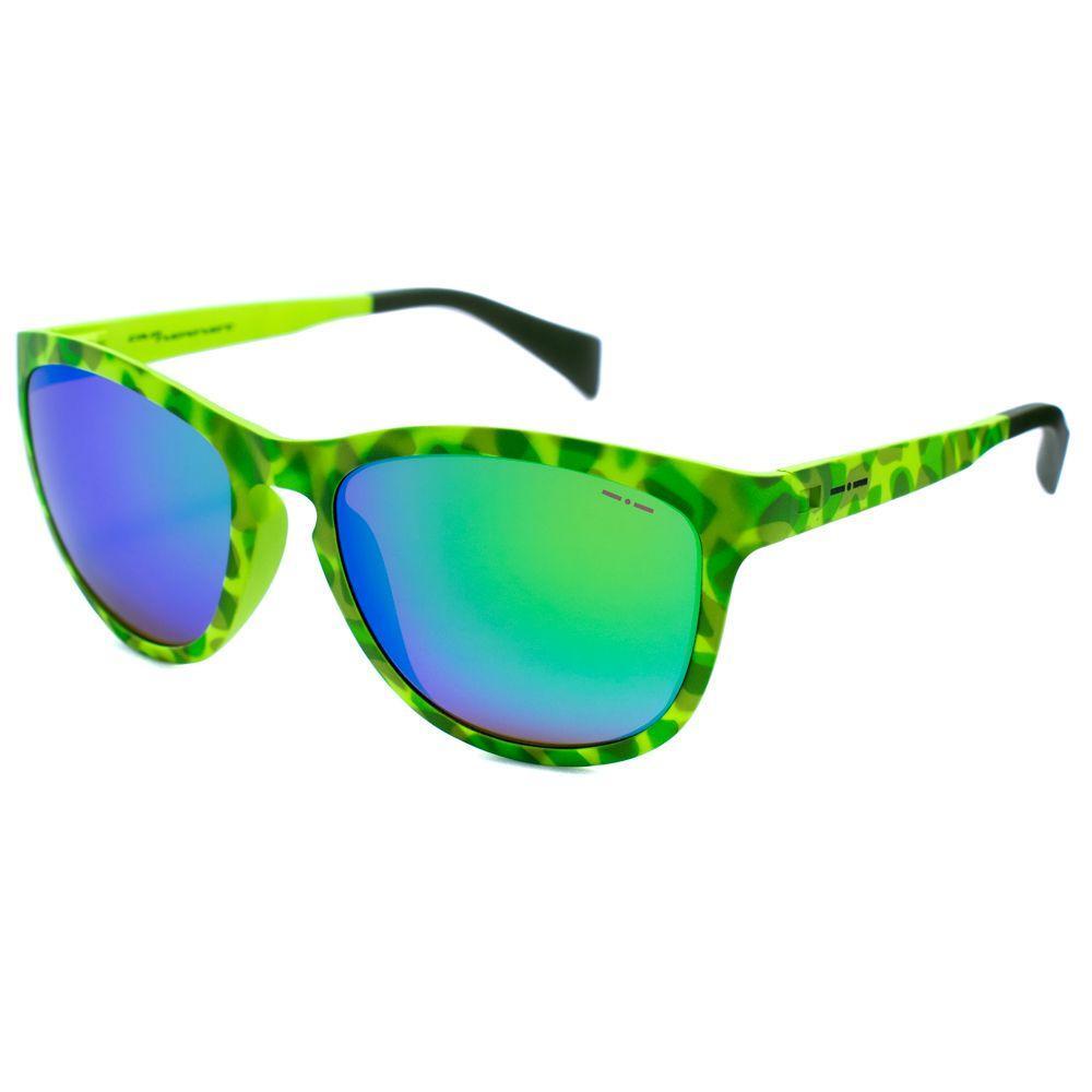 Italia Independent Green Acetate Sunglasses
