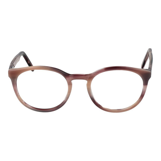 Andy Wolf Pink Unisex Glasses Frame, full-rim rose acetate, panto style.