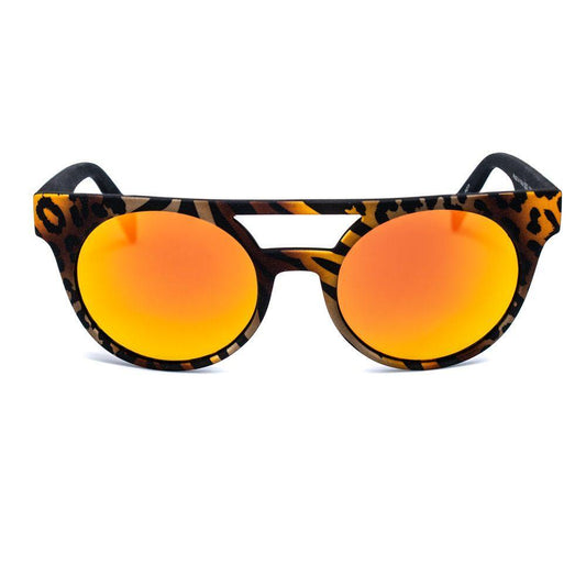 Italia Independent Orange Acetate Sunglasses II0903ZEB044AC