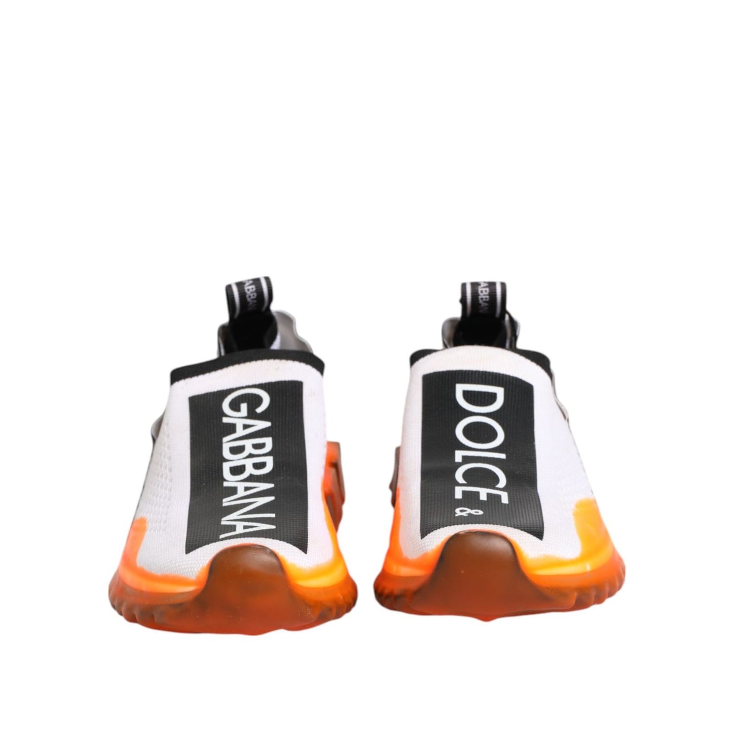 Dolce & Gabbana White Sorrento Slip On Low Top Sneakers Shoes