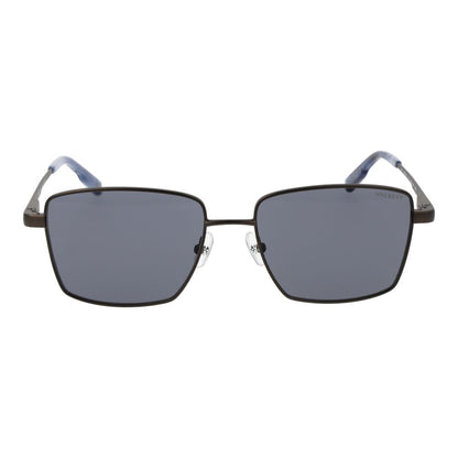 Hackett Gray Metal Sunglasses