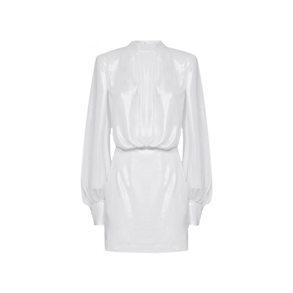 BLANCA VITA Abelia Laminated Mini Dress