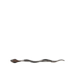 Dolce & Gabbana Silver Brass Crystal Spilla Serpente Mens Brooch Pin