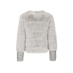 Maison Espin Gray Polyester Jackets & Coat MA-1640-XL