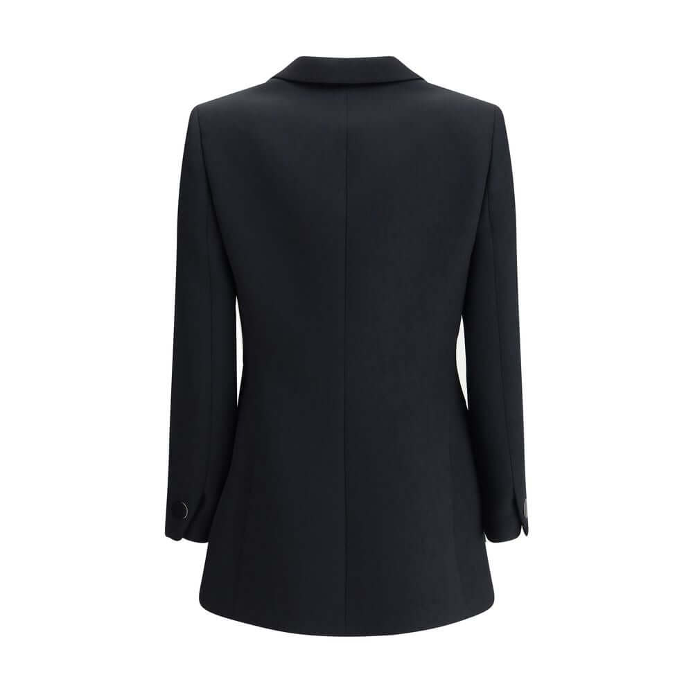 Giorgio Armani Black Polyester Blazer