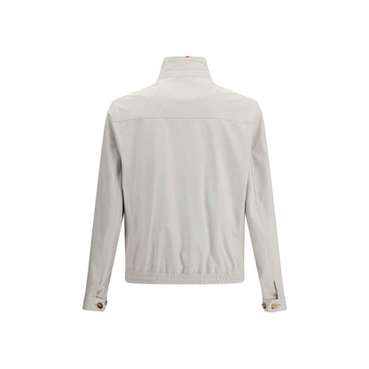 Brunello Cucinelli Gray Polyamide Shell Jacket