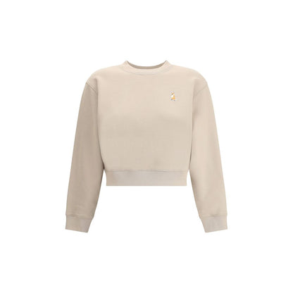 Maison Kitsuné Beige Cotton Sweatshirt