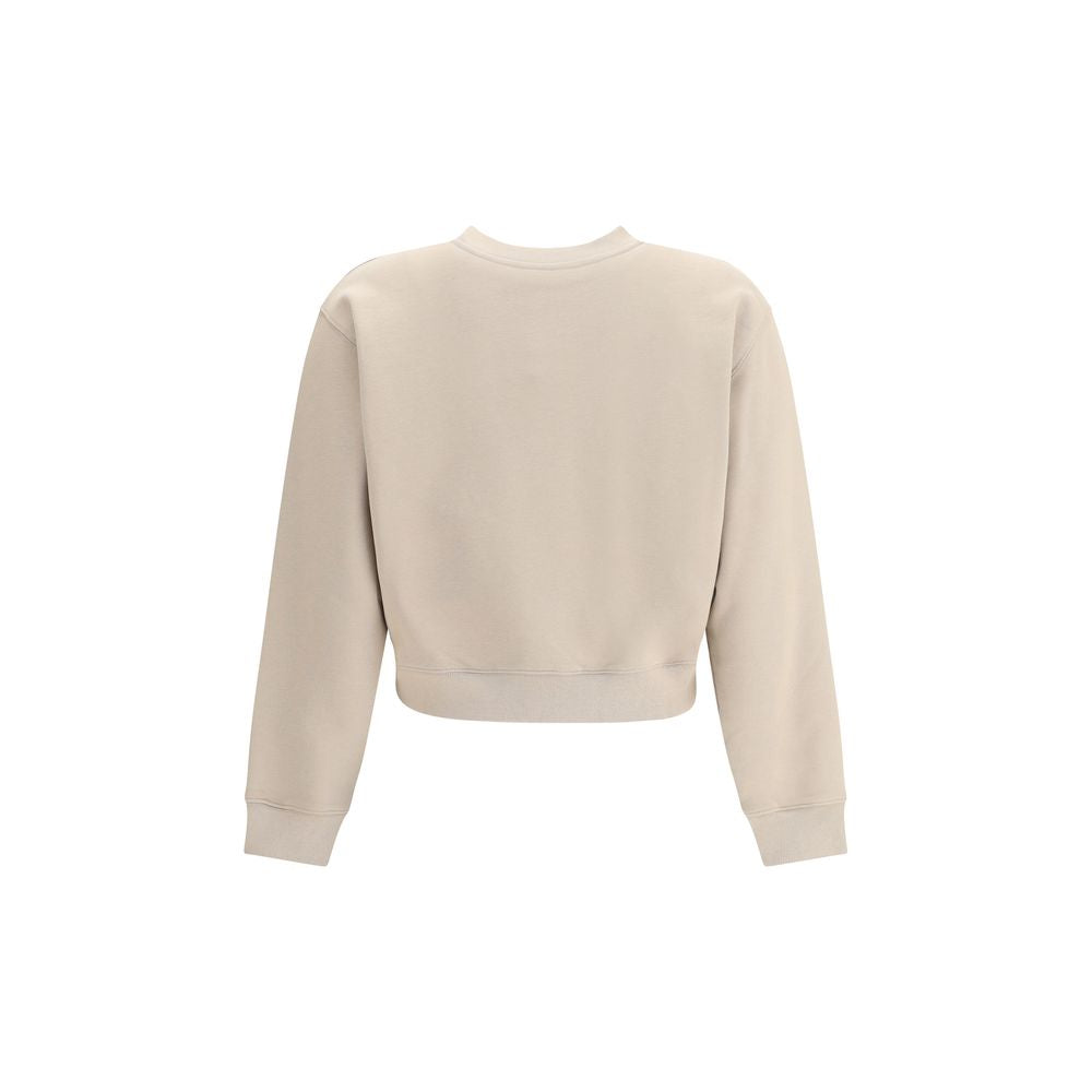 Maison Kitsuné Lady Fox crop Sweatshirt MA-PW00318KM03410303-L