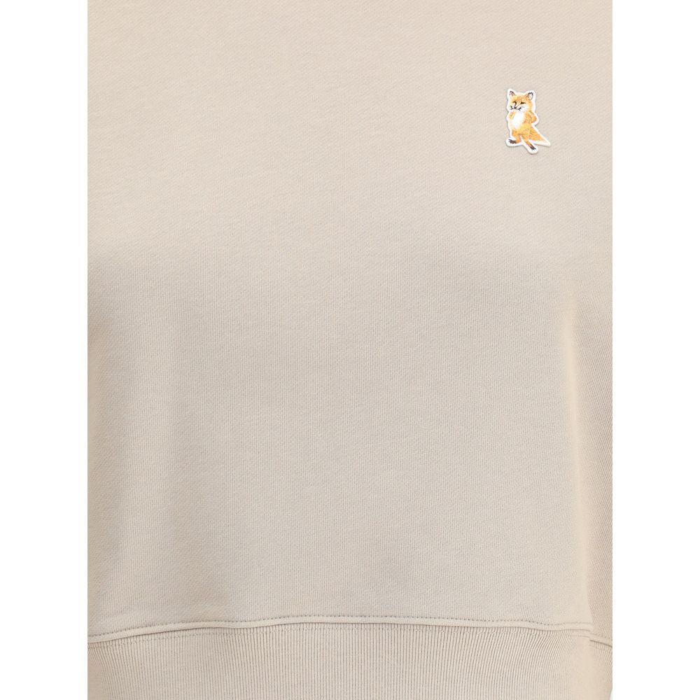 Maison Kitsuné Lady Fox crop Sweatshirt MA-PW00318KM03410303-L