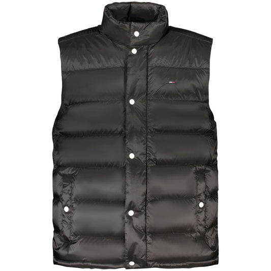 Tommy Hilfiger Black Nylon Men Jacket